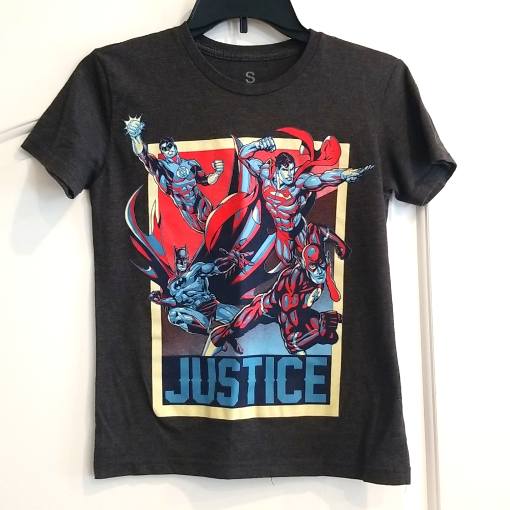 Justice League Boys T-Shirt size S